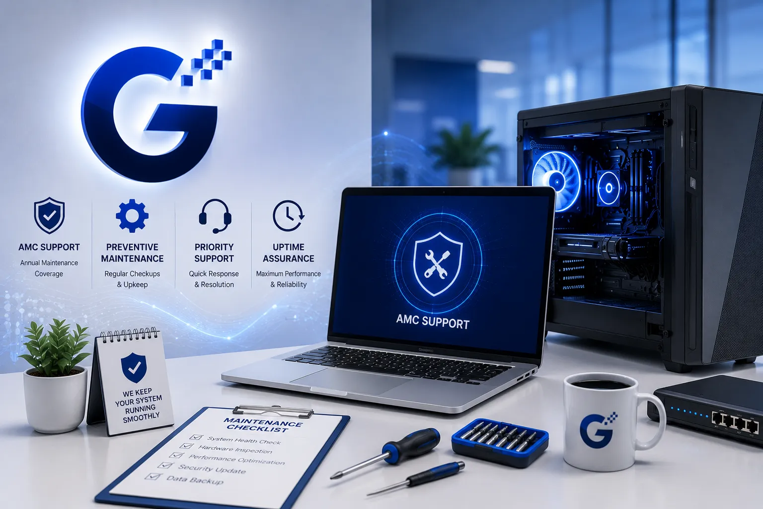 G Bit AMC and ongoing IT support