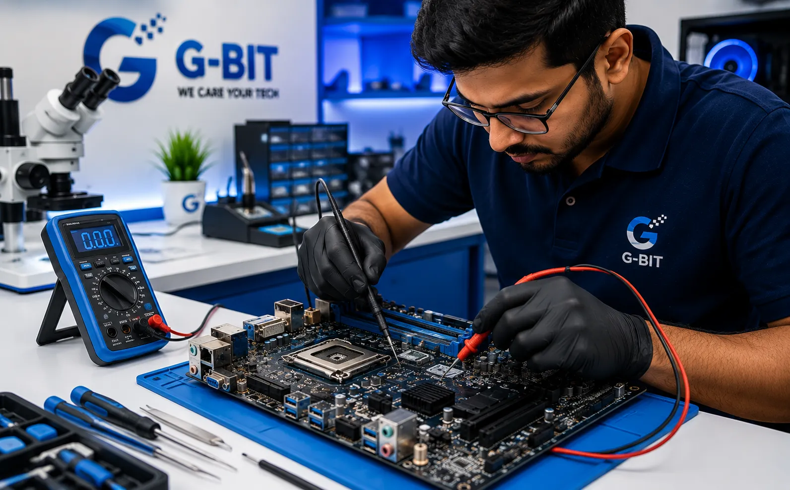 G Bit motherboard chip-level diagnosis