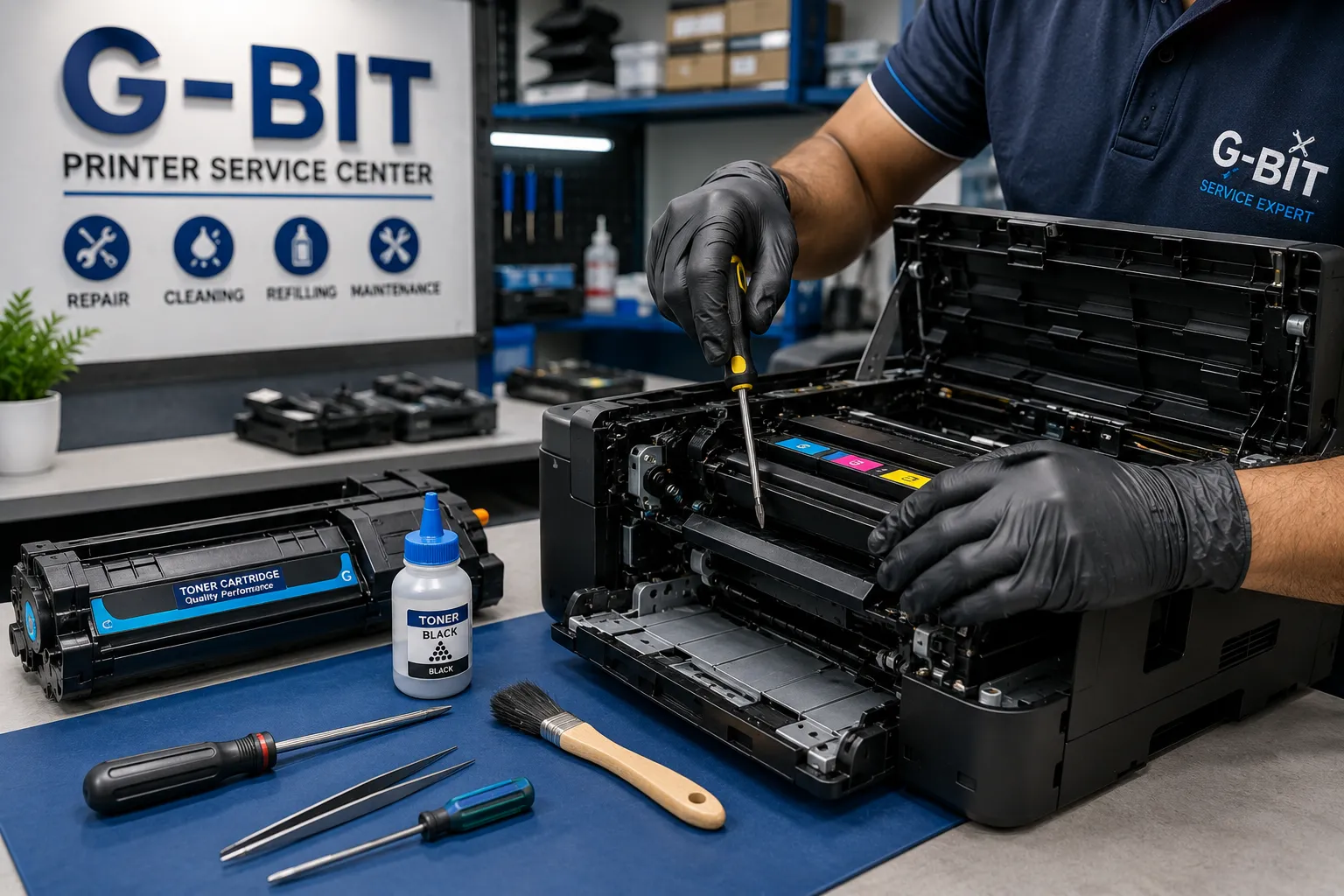 G Bit printer repair and refilling service