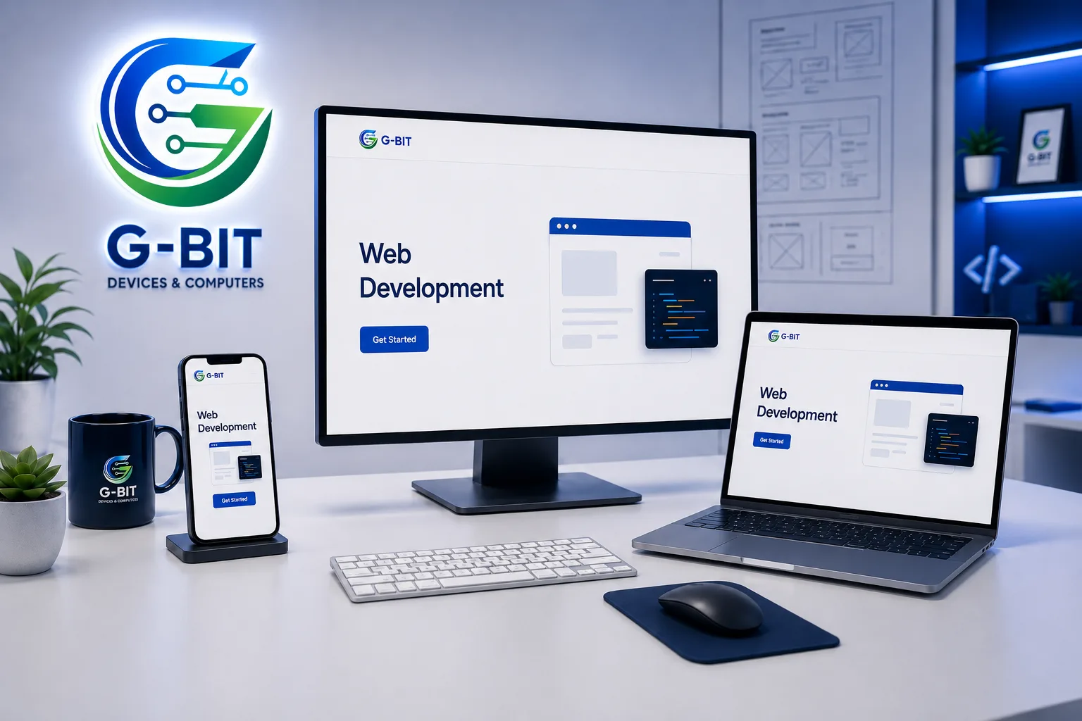 G Bit website development service